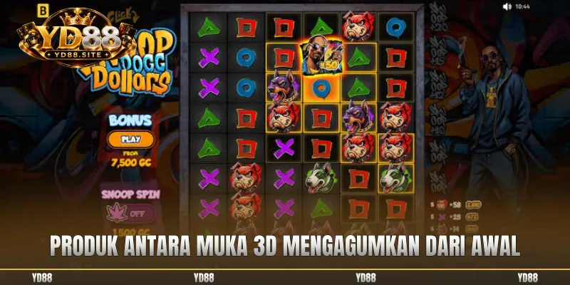 Produk antara muka 3D mengagumkan dari awal