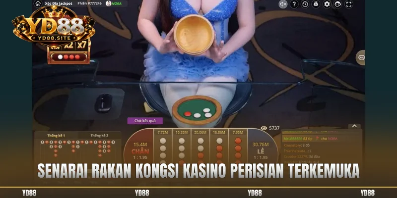Senarai rakan kongsi kasino perisian terkemuka