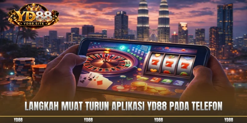 Langkah muat turun aplikasi YD88 pada telefon