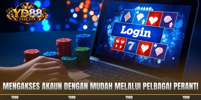 Mengakses akaun dengan mudah melalui pelbagai peranti