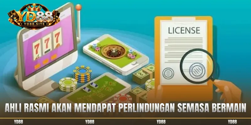 Ahli rasmi akan mendapat perlindungan semasa bermain
