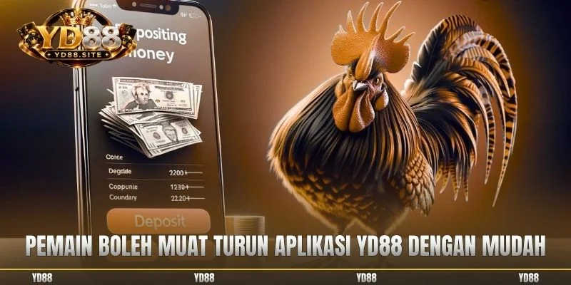 Pemain boleh muat turun aplikasi YD88 dengan mudah