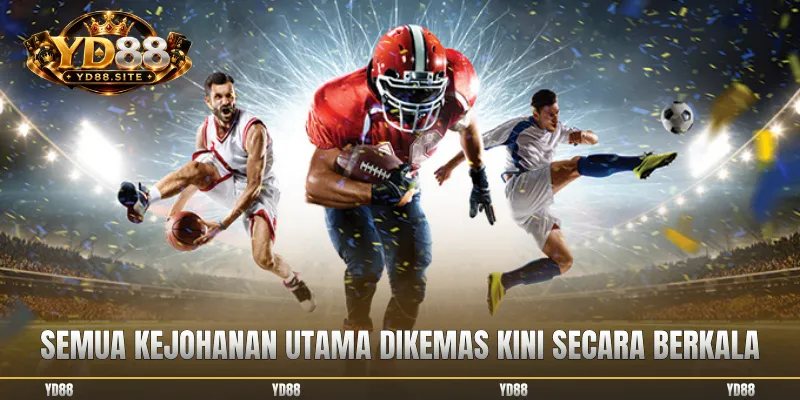 Semua kejohanan utama dikemas kini secara berkala