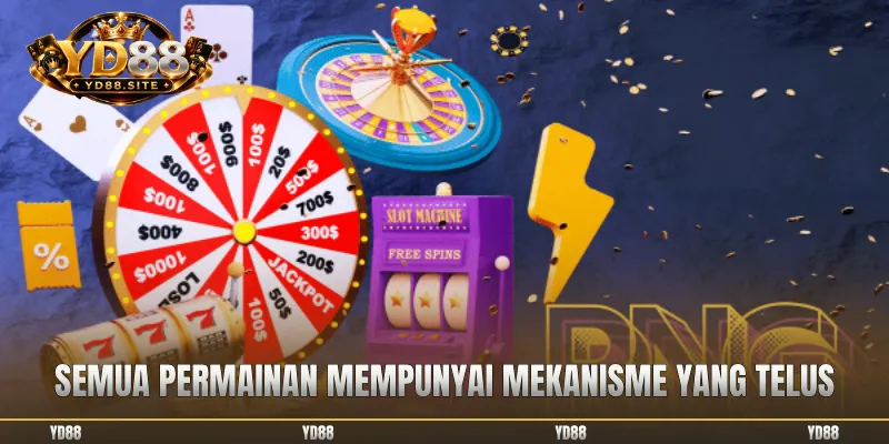 Semua permainan mempunyai mekanisme yang telus